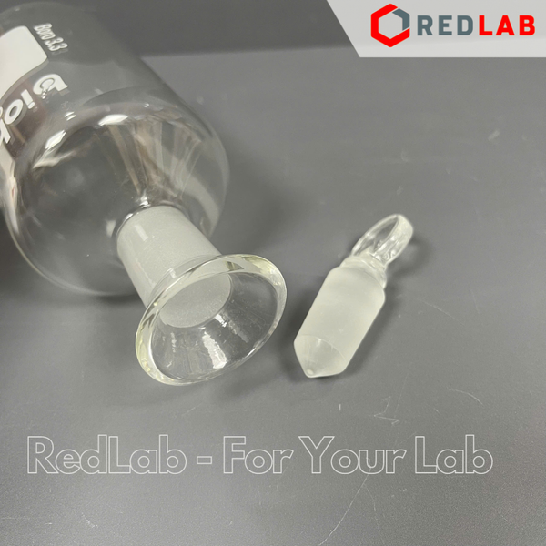 Chai BOD BIOHALL class A 60 125 300 1000 2000 ml, BOD Bottles, miệng loe nút nhám, có VAT