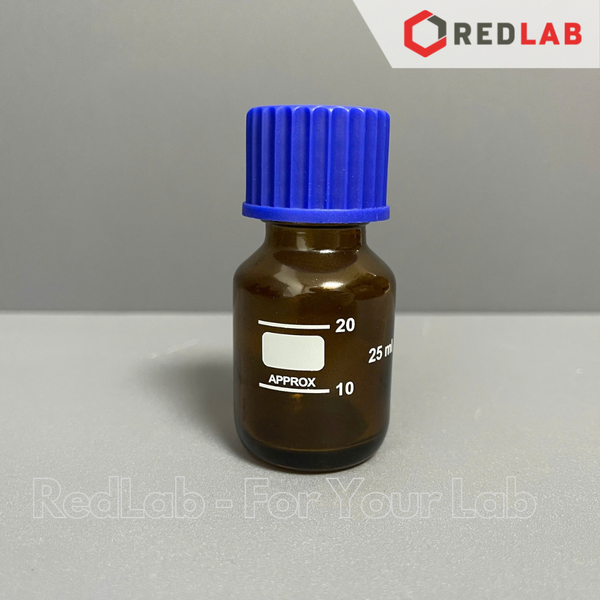 Chai Nâu nắp vặn xanh ONELAB 100 250 500 1000 2000 ml - GL45, chai thuỷ tinh soda-lime, đựng mẫu thí nghiệm kị sáng, có VAT