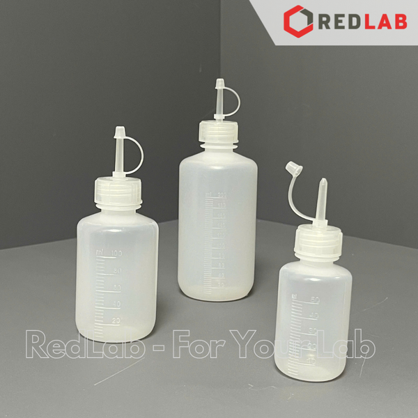 Chai nhỏ giọt nhựa LDPE ONELAB 60 125 250 ml có chia vạch, dropper bottle thí nghiệm, có VAT