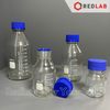 Chai trắng nắp vặn xanh ONELAB 25 50 100 250 500 1000 ml 2L 5L 10L 20L - GL45, chai thuỷ tinh soda-lime, đựng mẫu thí nghiệm, có VAT