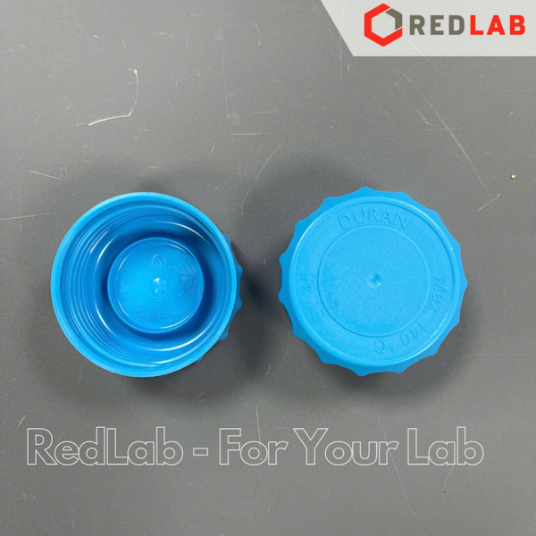 Chai trung tính YOUTILITY trắng DURAN 100 250 500 1000 ml, thuỷ tinh borosilicate 3.3 chịu nhiệt, nắp nhựa PP, có VAT