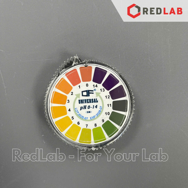 [Cuộn 5 mét] Giấy đo nhanh pH 1-14 giấy chỉ thị màu thử độ pH test paper, có bảng màu, có VAT