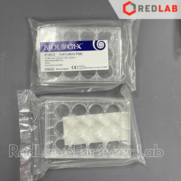 Đĩa nuôi cấy tế bào BIOLOGIX 6 12 24 48 96 giếng, Individually sterile, đã gồm nắp, nhựa PS, có VAT
