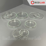 Đĩa petri thuỷ tinh DINLAB Ø 60 80 90 100 120 150 200 mm, gồm đĩa và nắp, thí nghiệm vi sinh, có VAT