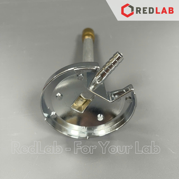 Đèn busen burner ONELAB natural gas, có thể điều chỉnh ngọn lửa, dùng nung mẫu thí nghiệm với nhiệt lượng cao, có VAT