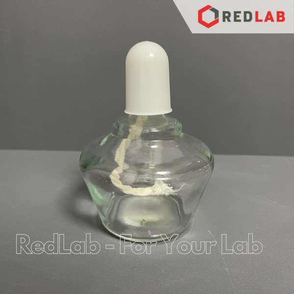 Đèn cồn thủy tinh ONELAB 150ml 250ml dùng đun mẫu thí nghiệm, có sẵn 1 tim đèn, có VAT