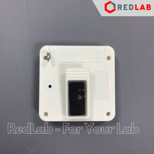 Đồng hồ bấm giây ISOLAB 056.02.001 đếm ngược 99 phút / 59 giây, 69x69x15mm electronic timer có VAT