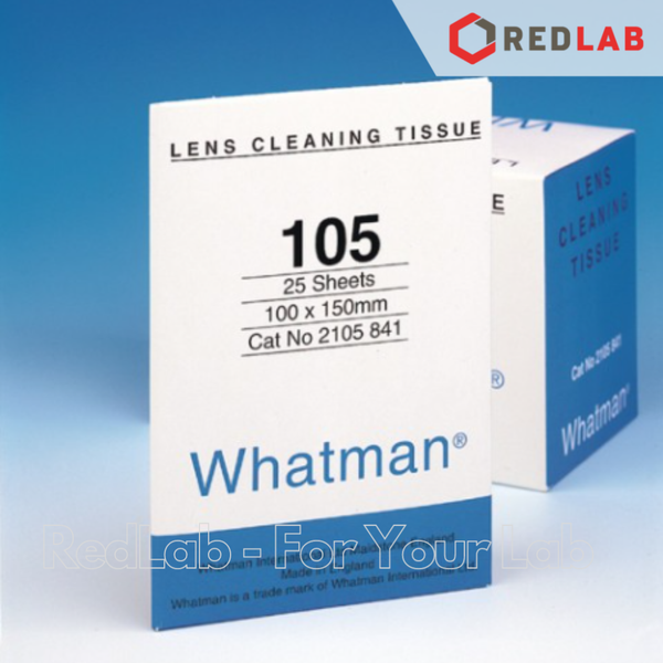 Giấy lau kính hiển vi WHATMAN 105, 10x15cm (xấp 25 tờ) lens cleaning tissue, có VAT