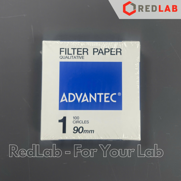 Giấy lọc định tính số 1 ADVANTEC 90 110 125 150 185 240 mm, Grade No. 1 qualitative filter paper (hộp 100 tờ) có VAT