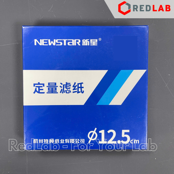 Giấy lọc định lượng NewStar Ø 9 11 12.5 15 cm, loại 201 202 203, chảy nhanh / trung bình / chậm (hộp 100 tờ) có VAT