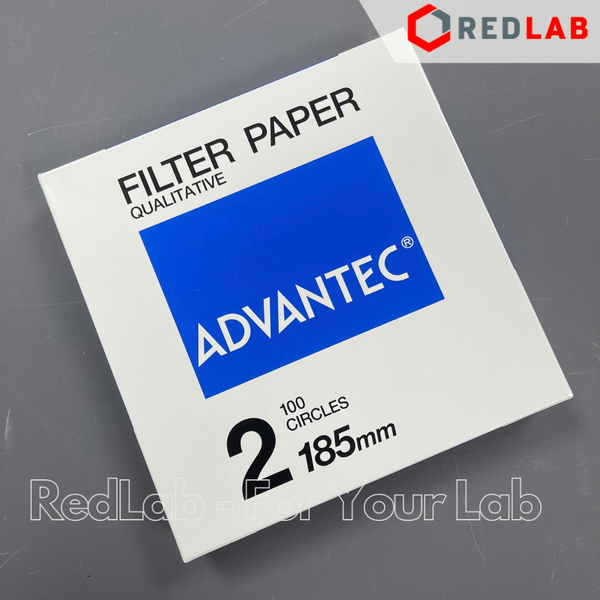 Giấy lọc định tính số 2 ADVANTEC 90 110 125 150 185 240 mm, Grade No. 2 qualitative filter paper (hộp 100 tờ) có VAT