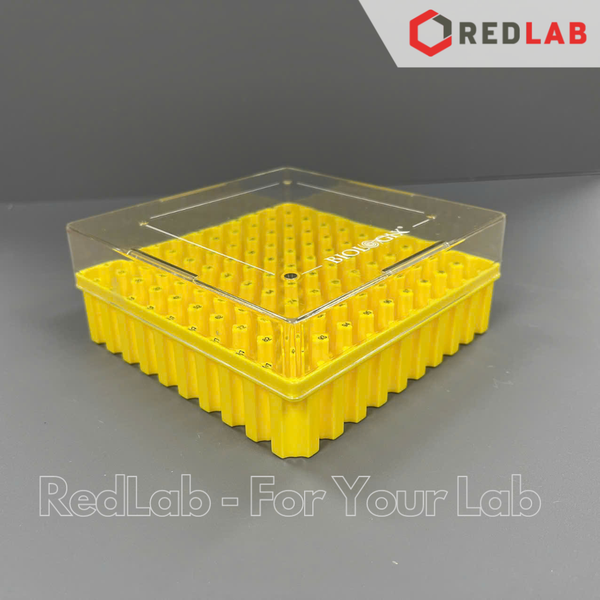 Hộp trữ lạnh 100 vị trí BIOLOGIX 90-9210 chịu nhiệt -196ºC đến hấp 121ºC, lưu trữ trong tủ âm sâu, nitơ lỏng, có VAT