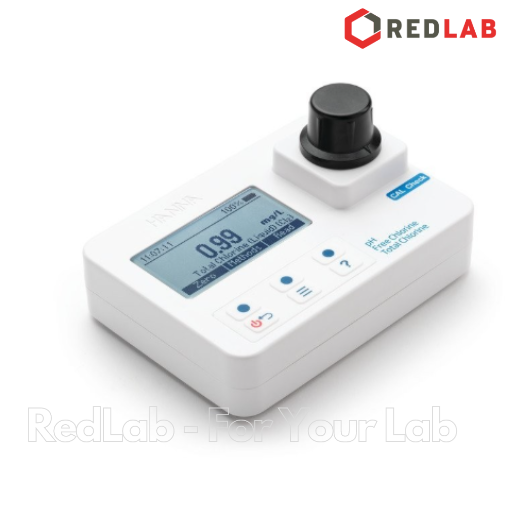 Máy Quang Đo pH, Clo Dư Và Clo Tổng Trong Nước Sạch Hanna HI97710, giá tốt, có VAT