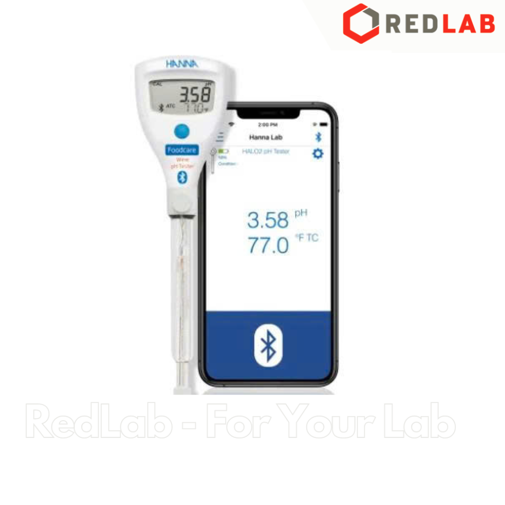 Bút đo pH / nhiệt độ HALO2 Bluetooth trong Rượu Hanna HI9810332, giá tốt, có VAT