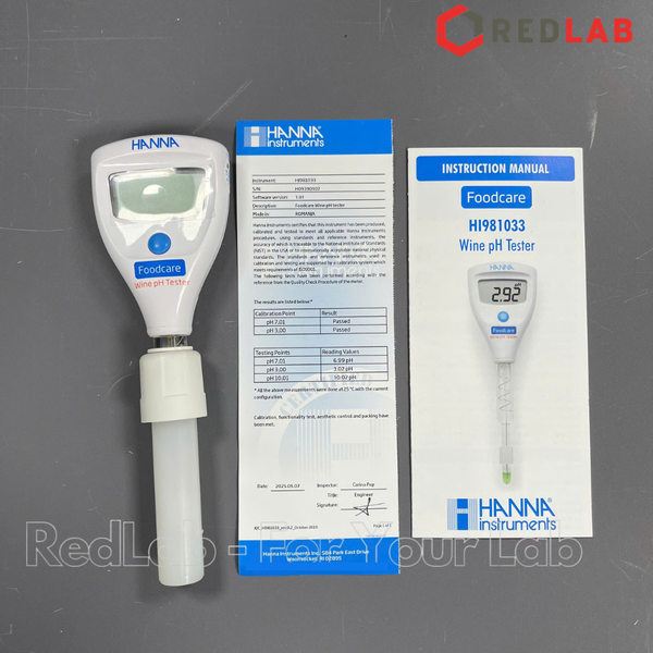 Bút đo pH trong rượu Hanna HI981033, giá tốt, có VAT