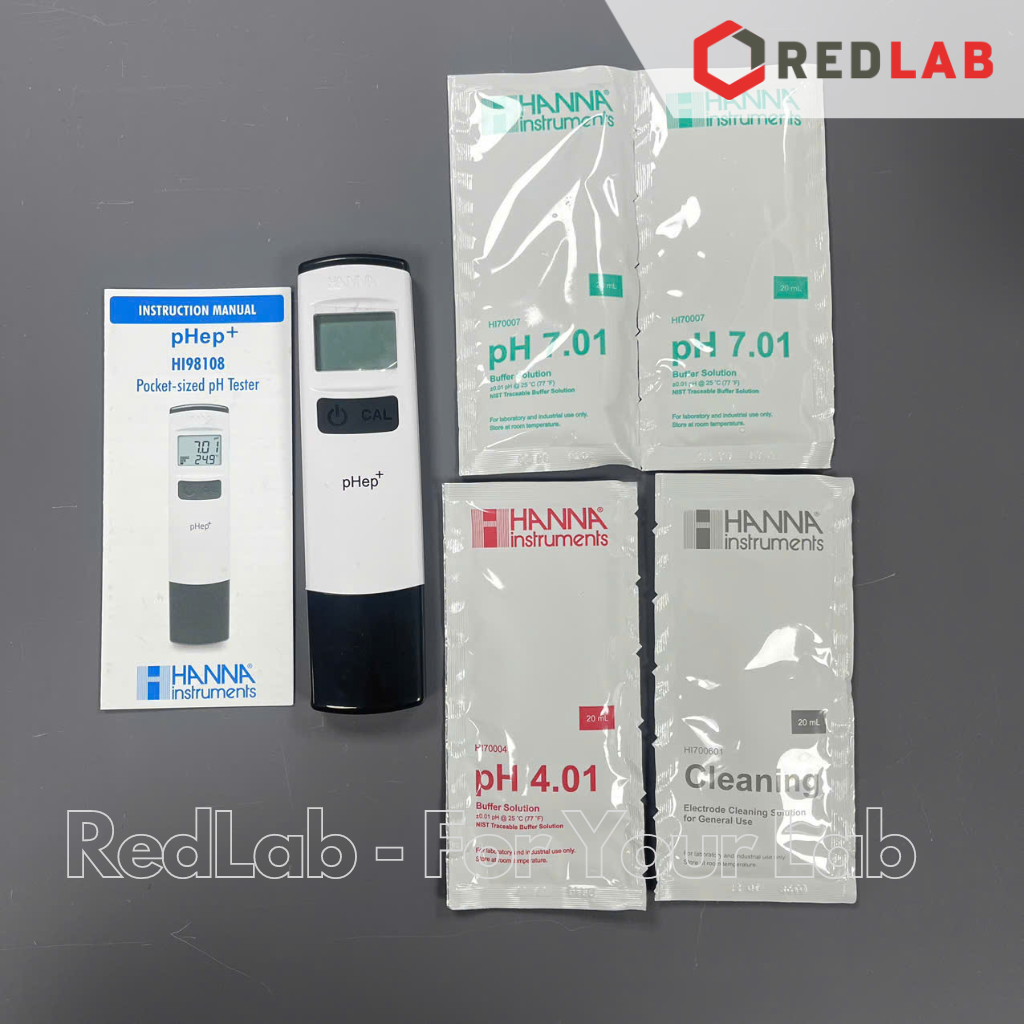 Bút Đo pH / Nhiệt Độ Với Độ Phân Giải 0.01pH Hanna HI98108, giá tốt, có VAT