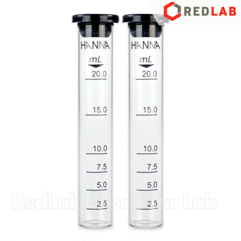Cuvet 20mL Kèm Nắp Cho Bộ Dụng Cụ Đo HI380xx, 2 Cái Hanna HI740231, giá tốt, có VAT -  redlab