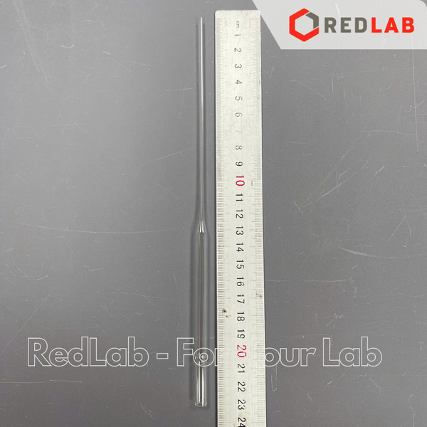 Pipet pasteur thủy tinh HIRSCHMANN 15cm / 23cm, ống hút nhỏ giọt 150mm 230mm thí nghiệm, có VAT