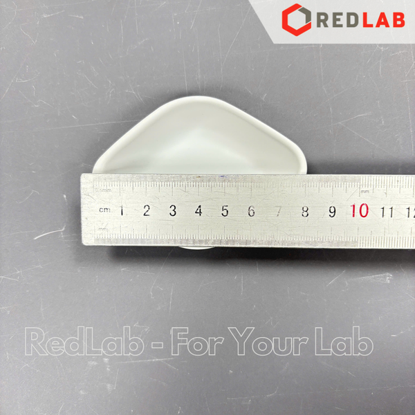 Đĩa cân nhựa PS trắng ISOLAB 5 7 30 100 250 ml (gói 100 cái) polystyrene weighing dishes, có VAT