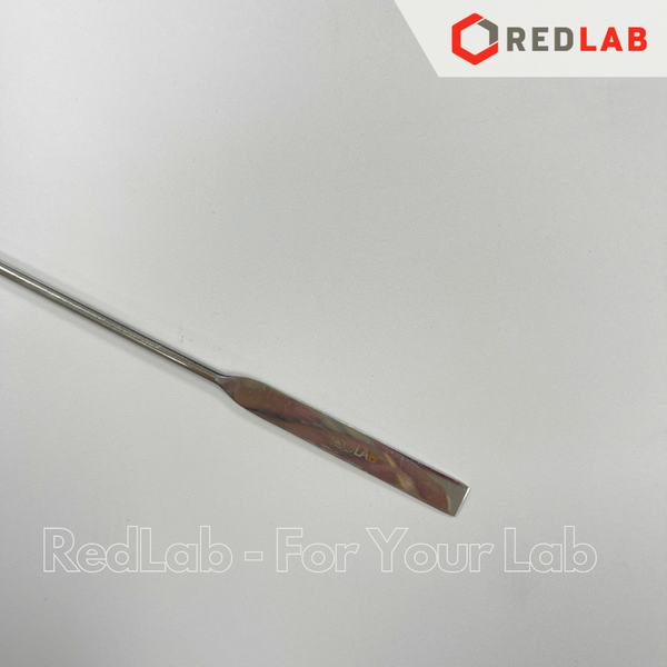 Thìa múc hoá chất nhỏ Micro spoon ISOLAB 15 18 21 cm, thép AISI 304, thìa cân, muỗng xúc mẫu thí nghiệm, có VAT