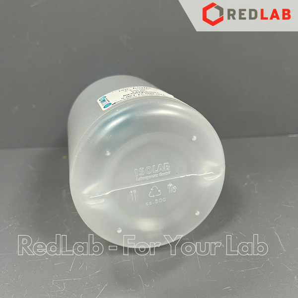 Chai nhựa PP nắp vặn GL45 ISOLAB 100 250 500 1000 2000 ml, chia vạch, có nắp trong, đựng mẫu thí nghiệm, có VAT