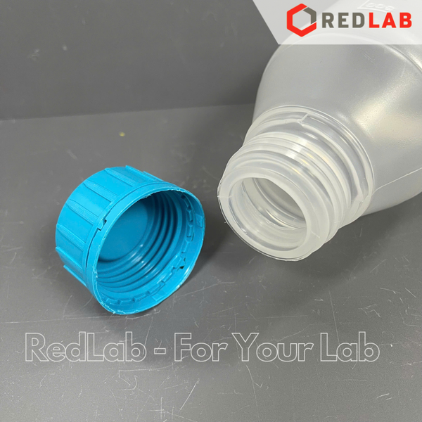 Chai nhựa PP nắp vặn GL45 ISOLAB 100 250 500 1000 2000 ml, chia vạch, có nắp trong, đựng mẫu thí nghiệm, có VAT