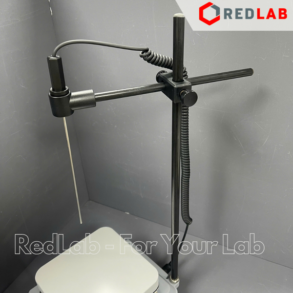 Máy khuấy từ gia nhiệt DLAB MS-H380-Pro (8130261115) max 1500 rpm, 380°C, 5 lít H2O, gồm sensor nhiệt, màn hình LCD, có VAT