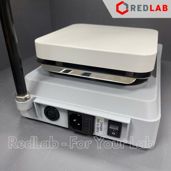 Máy khuấy từ gia nhiệt DLAB MS-H380-Pro (8130261115) max 1500 rpm, 380°C, 5 lít H2O, gồm sensor nhiệt, màn hình LCD, có VAT