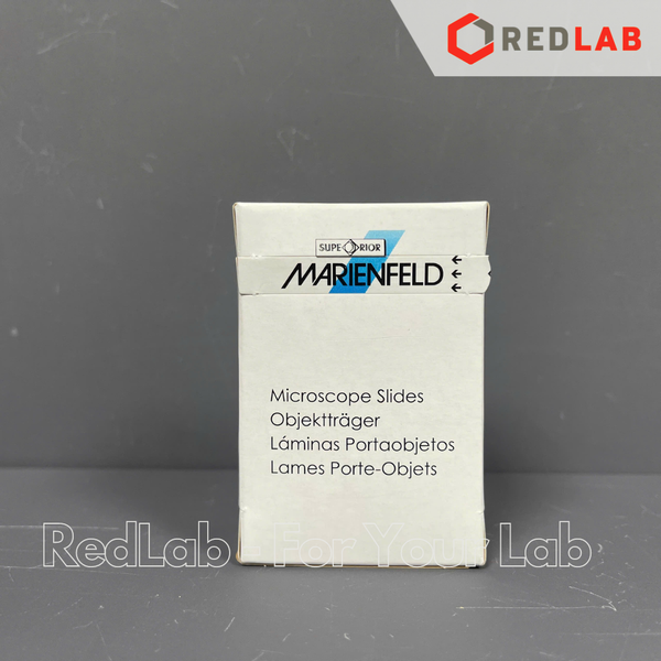 Lam kính trơn / nhám 76x26mm MARIENFELD microscope slide 1005000 / 1005200 (hộp 50 cái) dày ~1mm, có VAT