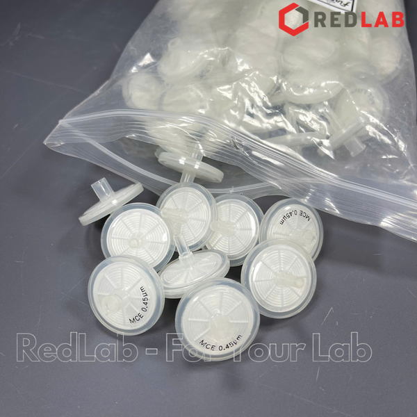 Đầu lọc Syringe MCE đường kính 25mm, lỗ lọc 0.22µm và 0.45µm không tiệt trùng Finetech MCE030N022I và MCE030N045I, giá tốt, có VAT