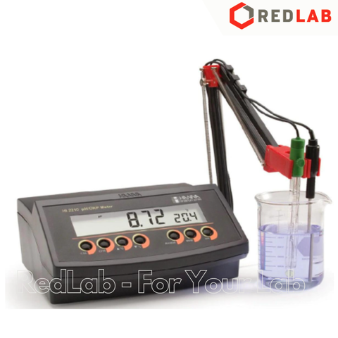 Máy đo pH / Nhiệt Độ để bàn Hanna HI2210-02, giá tốt, có VAT