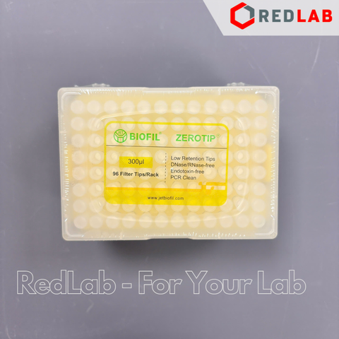 [Hộp 96 cái tiệt trùng] Microtips (đầu tip - côn) có Lọc 300ul JET Biofil PMT233300, có VAT