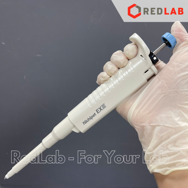 Micropipet đơn kênh NICHIRYO Nichipet EX III điều chỉnh thể tích, hấp tiệt trùng, chịu tia UV, có khoá lock, có VAT