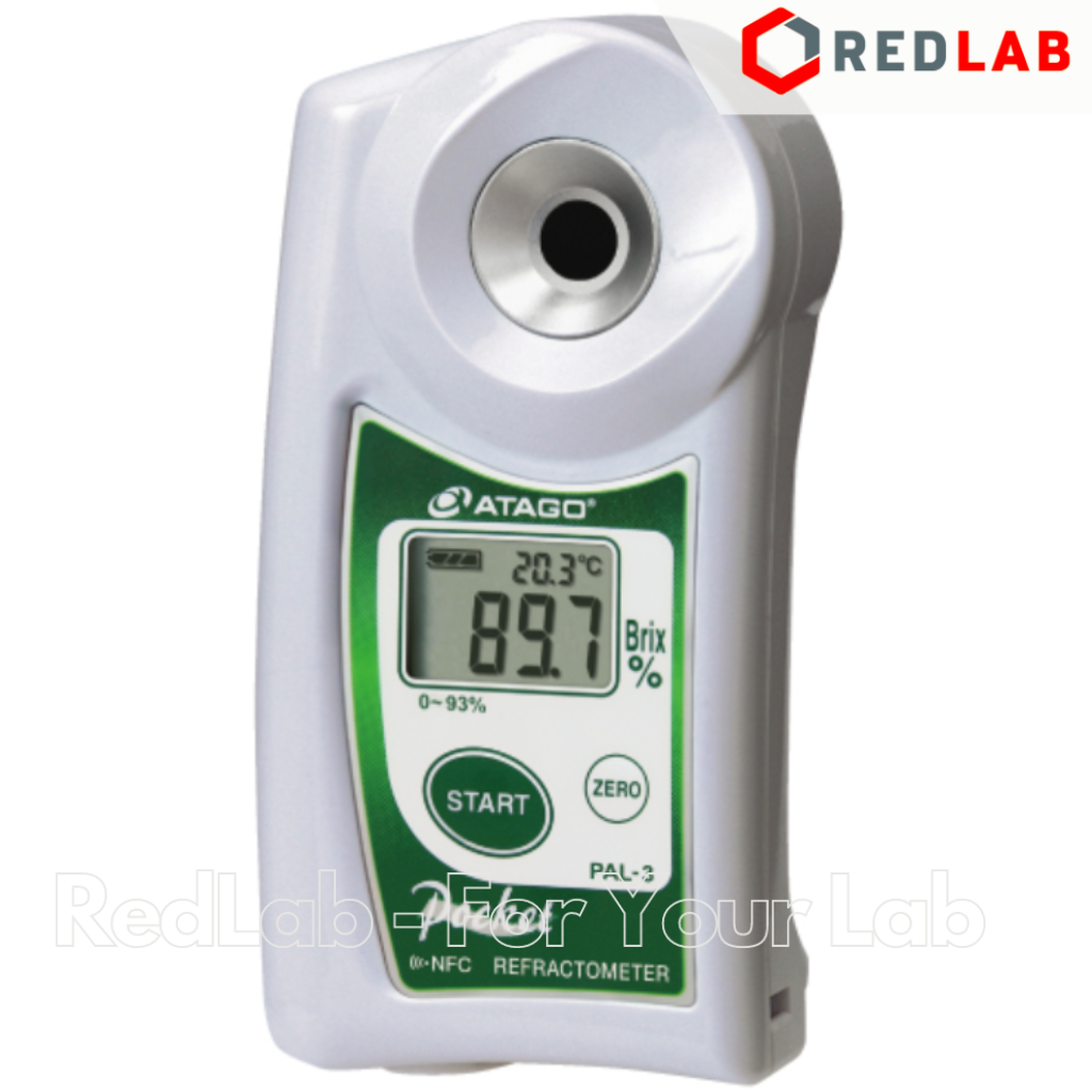 Khúc xạ kế đo độ ngọt điện tử hiện số ATAGO PAL-3 (3830) Brix kế 0.0 – 93.0% : 0.1%, bù nhiệt 10-100°C, có VAT