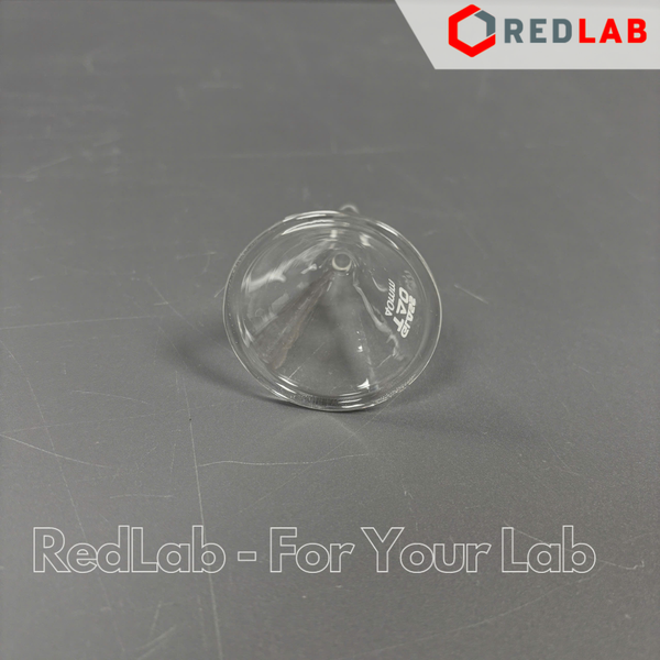 Phễu thủy tinh GlassTAO Ø 40 50 60 75 90 100 120 150 mm, dùng chiết rót dung dịch, mẫu thí nghiệm, hương liệu, có VAT