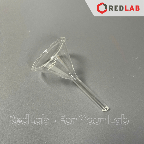 Phễu thủy tinh ONELAB Ø 40 50 60 75 90 100 150 mm, dùng chiết rót dung dịch, mẫu thí nghiệm, hương liệu, có VAT