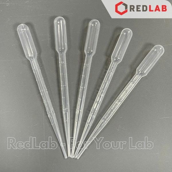 [Bán lẻ] Pipet pasteur nhựa 3ml BIOLOGIX 30-0138 ống hút nhỏ giọt thí nghiệm, có chia vạch, có VAT