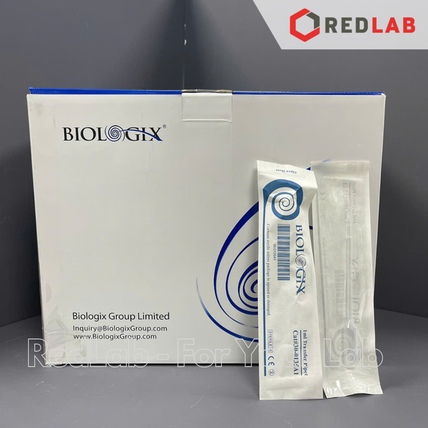BIOLOGIX Pipet pasteur 1ml Tiệt Trùng từng cái, ống hút nhỏ giọt vô trùng, nhựa PE, 30-0135A1, có VAT