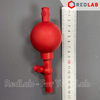 Quả bóp cao su 3 van ONELAB, loại ngắn và dài, dùng cho pipet hút mẫu thí nghiệm, có VAT