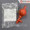 Quả bóp cao su đỏ 3 van dùng cho pipet APTACA 3800 red rubber pipette filler with 3 valves for pipettes, có VAT