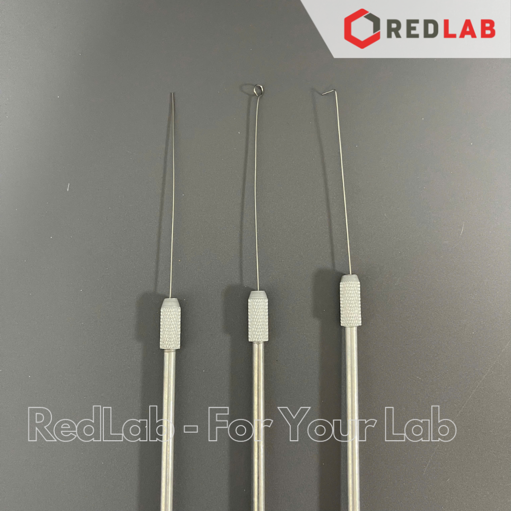 Que cấy vi sinh kim loại ONELAB gồm Cán + chọn đầu cấy vòng (tròn ...