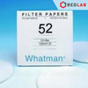Giấy lọc định lượng số 52 WHATMAN trung bình 7um, Ø 90 110 125 150 240 mm (hộp 100 tờ) có VAT