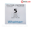 Giấy lọc định tính số 5 WHATMAN chậm 2.5um, Ø 42.5 47 55 70 90 110 125 150 185 mm (hộp 100 tờ) có VAT