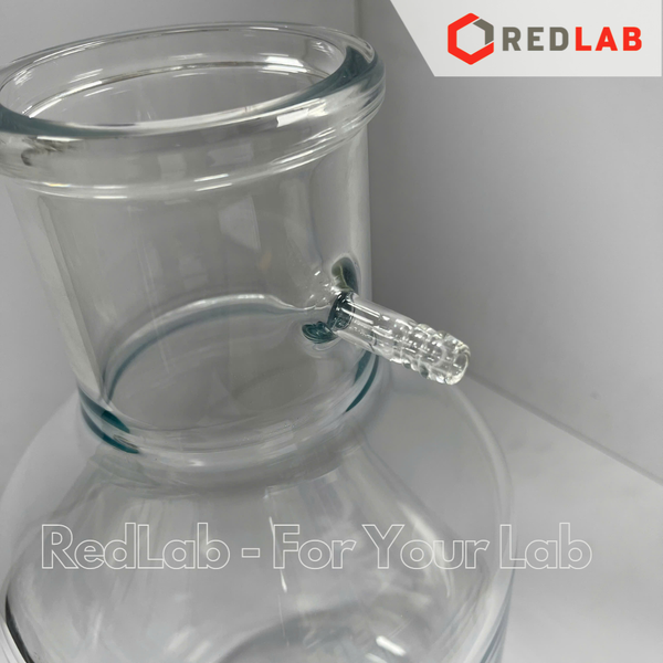 Bình chịu nhiệt có vòi hút chân không SIMAX 3000 5000 20.000 ml, Filtering Flask 3L 5L 20L with glass side hose, có VAT