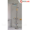 Vòi sen khẩn cấp để rửa mắt và thân thể khi bị dính hóa chất Inox 304, Ø38x640mmx2300m, có VAT