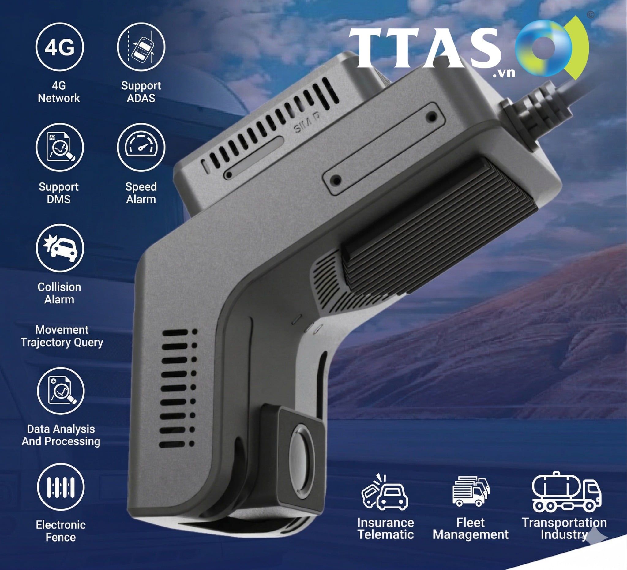  H20P camera 4G ADAS DSM 