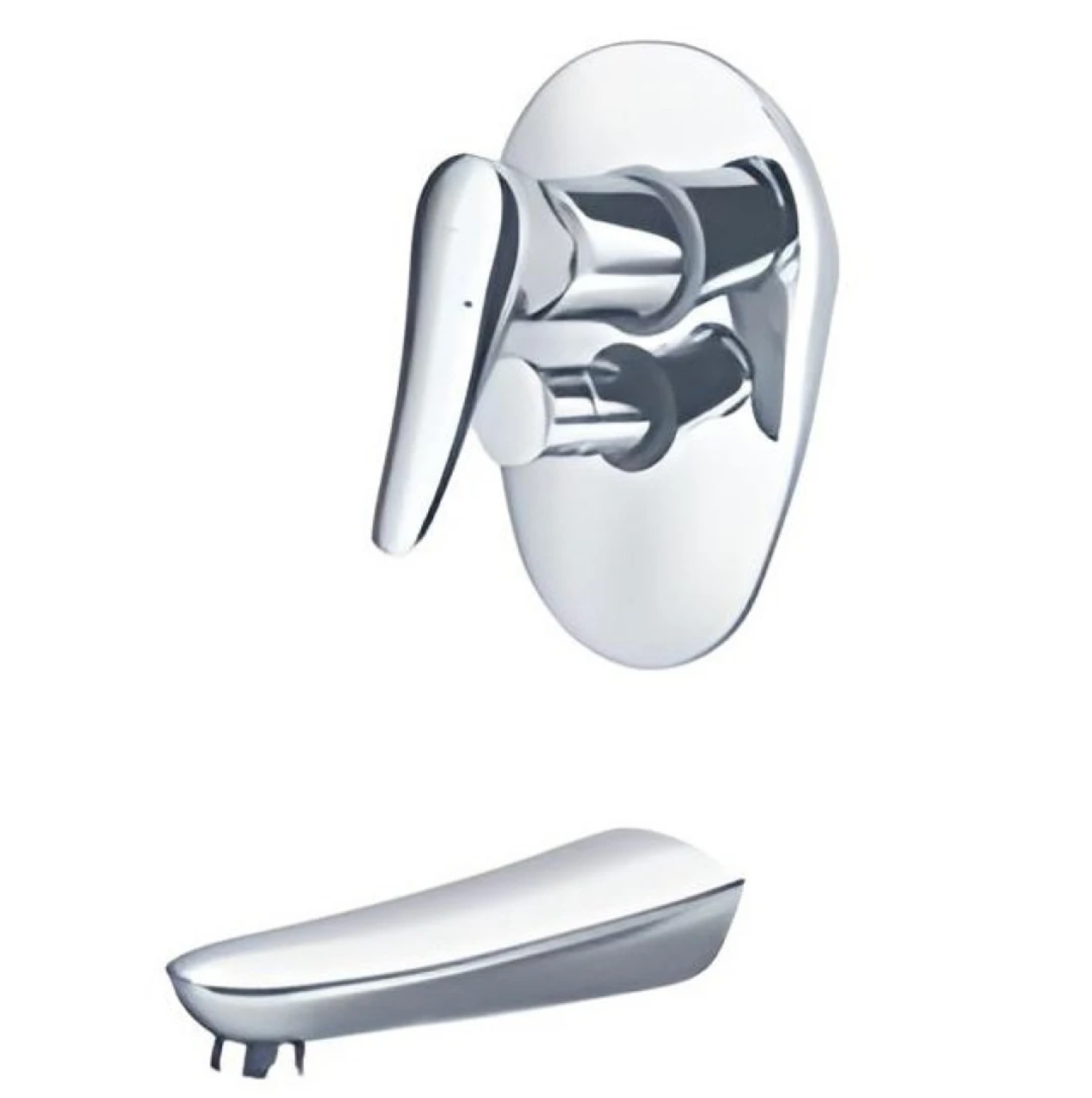  Sen Âm Tường TOTO TS265A Kèm Vòi Xả Sàn Và Nút Chuyển Hướng TOTO 