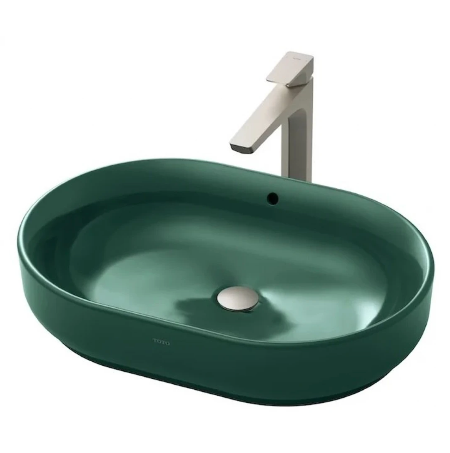  Chậu Rửa Lavabo TOTO LW896JW/F#FRG Đặt Bàn Rừng Xanh Mùa Hạ 