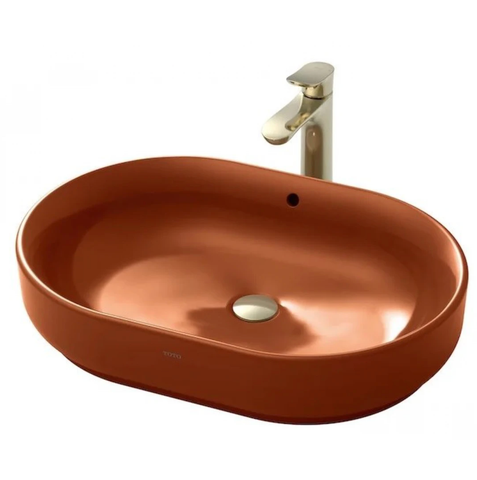  Chậu Rửa Lavabo TOTO LW896JW/F#SCR Đặt Bàn Sắc Đỏ Mùa Thu 