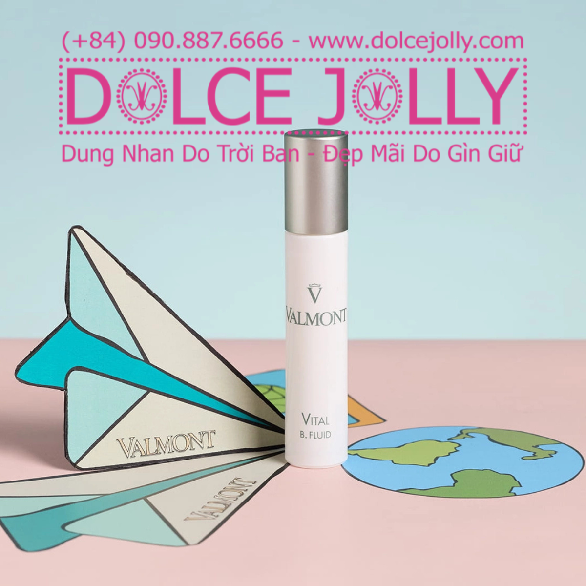 VITAL B.FLUID mini luxury sữa phục hồi sức sống làn da nam nữ VALMONT 2025 